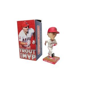 2016 MVP Angels #27 Mike Trout Bobblehead 2 of 3 running to the base
